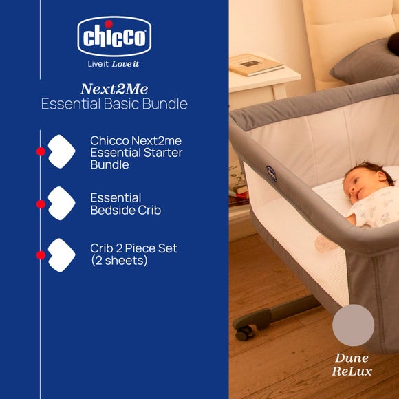 Chicco Next to Me Essential Crib and Sheets Bundle, product image 2
