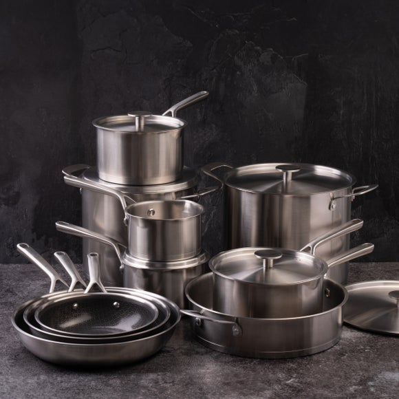 Stainless Steel 5 Piece Pan Set