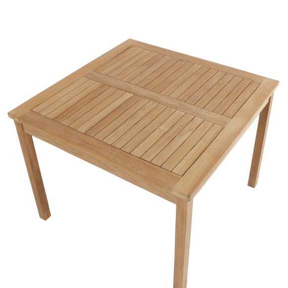 Teak Square Garden Dining Table