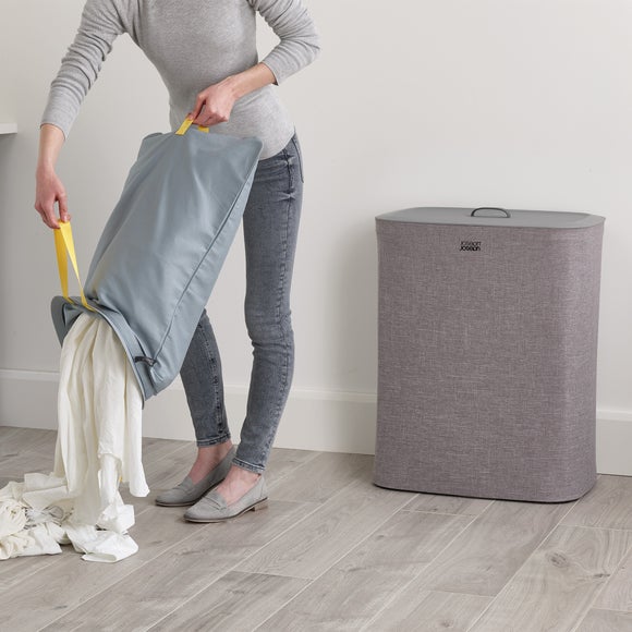 Joseph Joseph Tota 90L Twin Laundry Basket