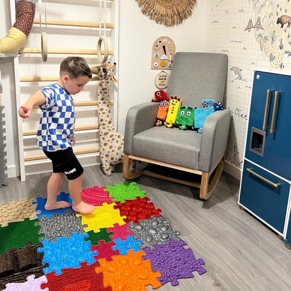 Muffik Giant Orthopaedic Sensory Play Mat Set of 19