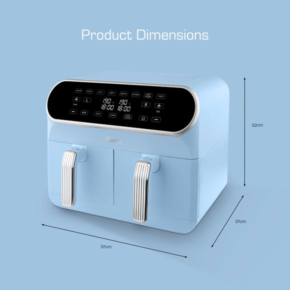 Swan Dual Baskets Air Fryer, product image 22