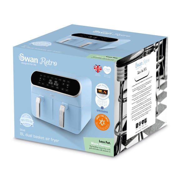 Swan Dual Baskets Air Fryer, product image 24
