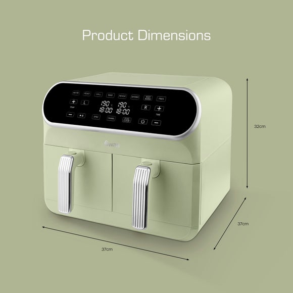 Swan Dual Baskets Air Fryer, product image 6