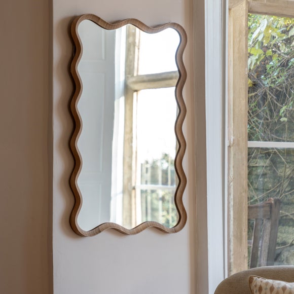 Cedar and Sage Willow Rectangle Wall Mirror, product image 9